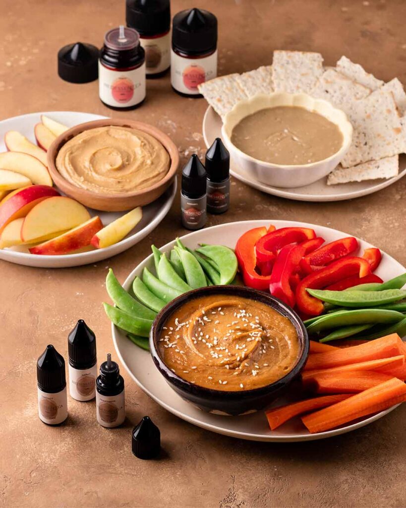 Nutty butters three ways with hedessent product