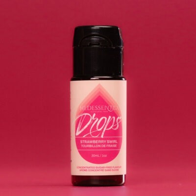 Strawberry Swirl Flavour Drops